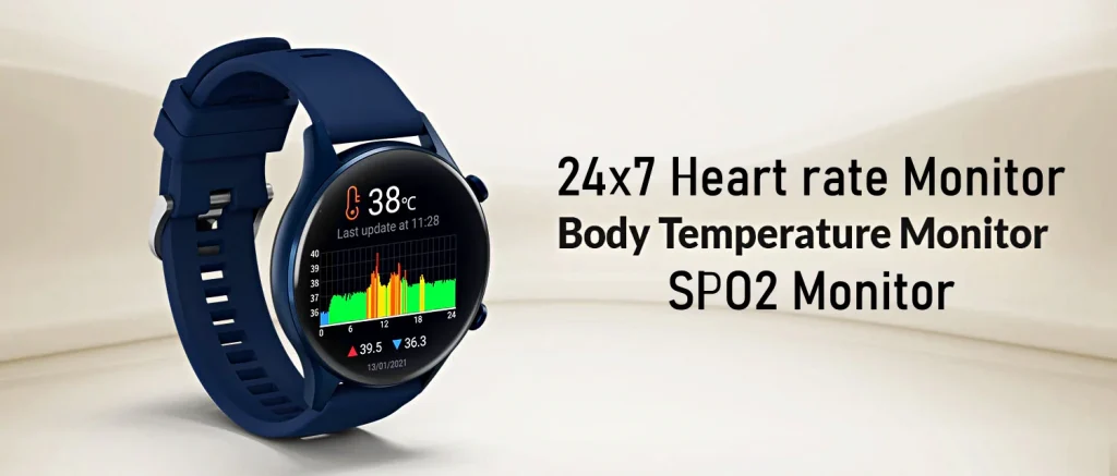 smartwatch body temperature monitor feature image
