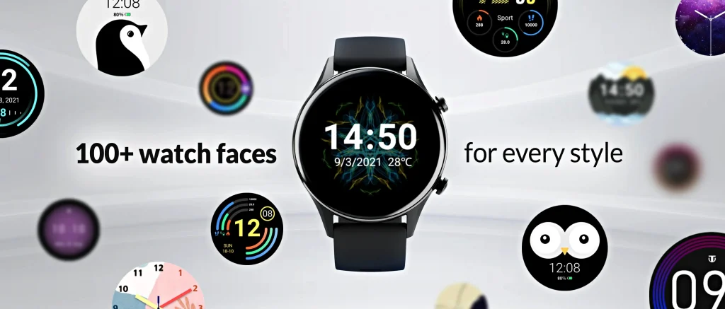 smartwatch 100+ watch faces option image
