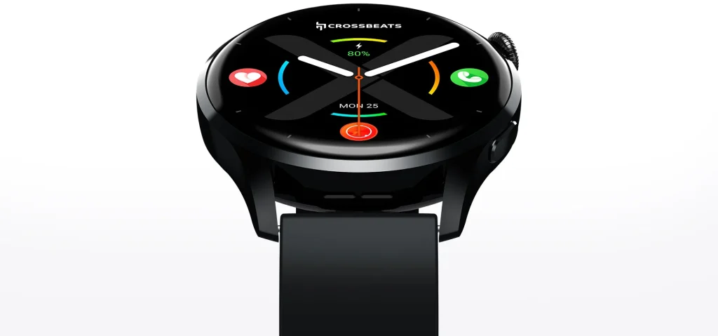 CrossBeats Orbit X Smartwatch full review post watch display image