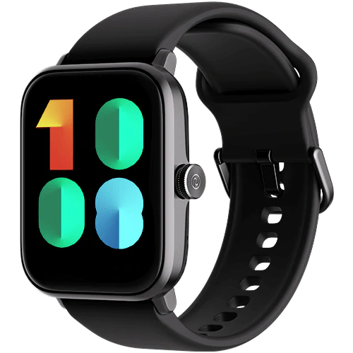 Noise colorfot pro 3 alpha smartwatch price in India post smartwatch balck color image