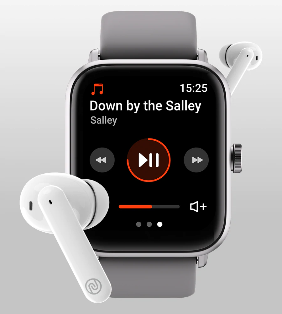 Noise colorfit pro 3 alpha smartwatch music control feature image