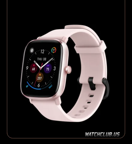 Amazfit GTS 2 mini new version smartwatch pink color image
