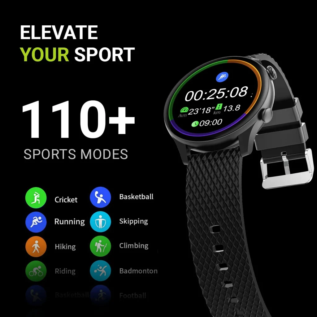 crossbeats orbit infiniti smartwatch sports mode image