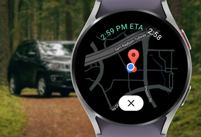 Smartwatch GPS tracking feature image